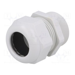 1 pcs x HUMMEL - 1.209.2900.60 - Cable gland, with long thread, PG29, IP68, polyamide, light grey