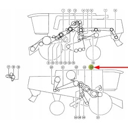 1424296 V-belt assembly 3b x 3375lp