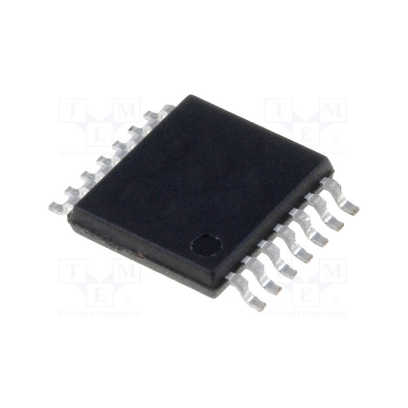 5 pcs x TEXAS INSTRUMENTS - SN74LVC125APW - IC: digital, bus buffer, Ch: 4, SMD, TSSOP14, OUT: 3-state, 74LVC