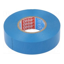1 pcs x TESA - 53988-00035-00 - Tape: electrical insulating, W: 15mm, L: 10m, Thk: 0.15mm, blue, 90°C