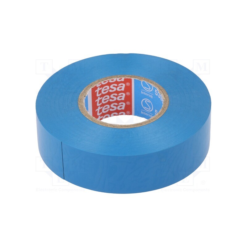 1 pcs x TESA - 53988-00035-00 - Tape: electrical insulating, W: 15mm, L: 10m, Thk: 0.15mm, blue, 90°C