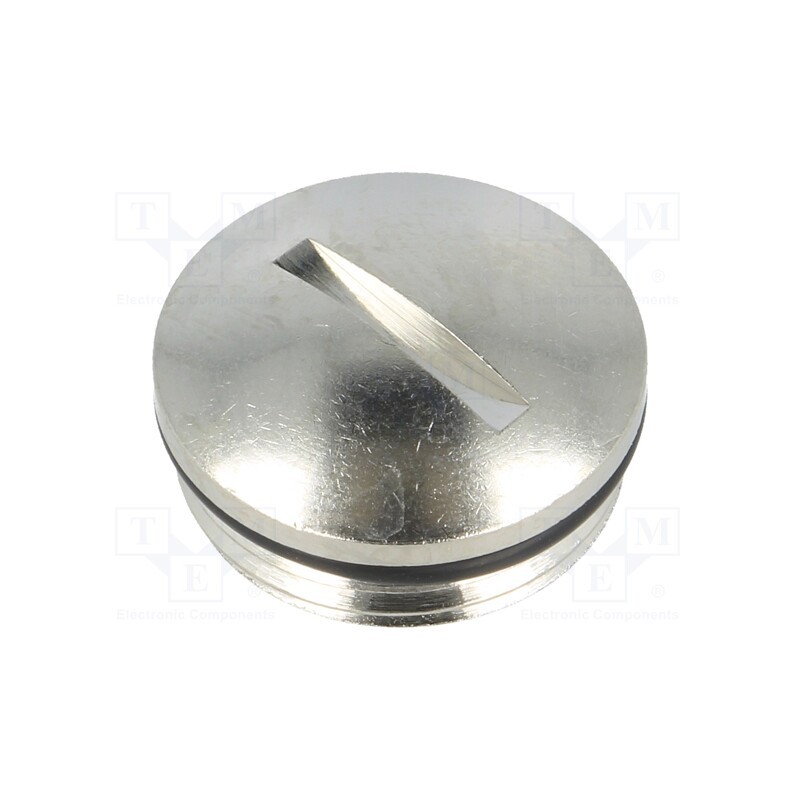1 pcs x HUMMEL - 1.052.1101.01 - Stopper, PG11, IP68, brass, Plating: nickel, V-N-Ms-SD, 5.5mm