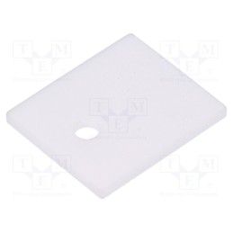 1 pcs x FISCHER ELEKTRONIK - AOS 3 P SL - Heat transfer pad: ceramic, TO3P, L: 17.5mm, W: 20.5mm, Thk: 1.5mm