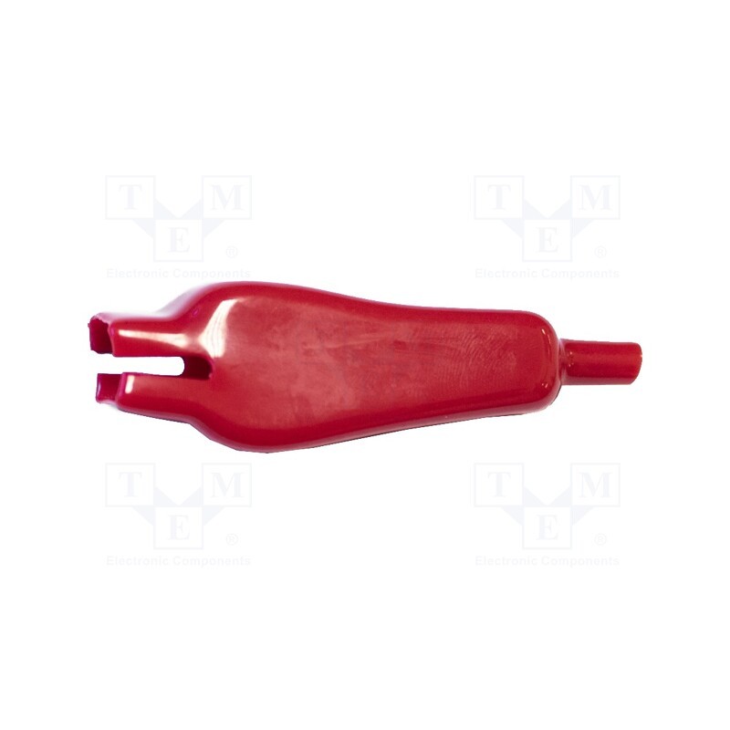 1 pcs x MUELLER ELECTRIC - BU-28-2 - Insulator, 3kV, red, PVC, 79mm, BU-27