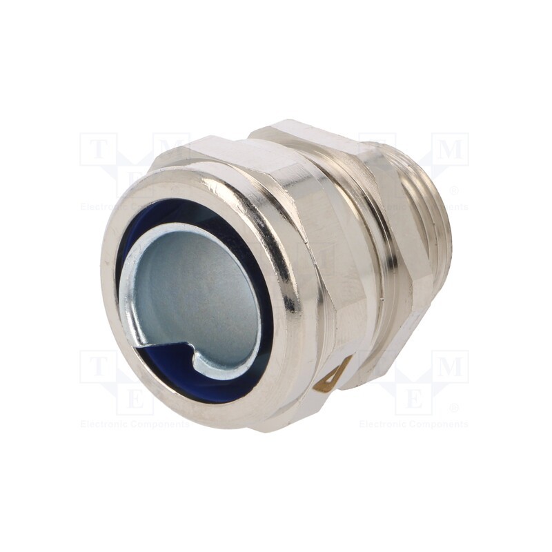 1 pcs x ANAMET EUROPE - 712.020.1 - Straight terminal connector, Thread: metric,outside, brass, OR