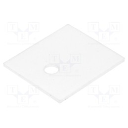 1 pcs x FISCHER ELEKTRONIK - AOS 3 P 2 - Heat transfer pad: ceramic, TO3P, L: 20mm, W: 23mm, Thk: 1mm, 25W/mK