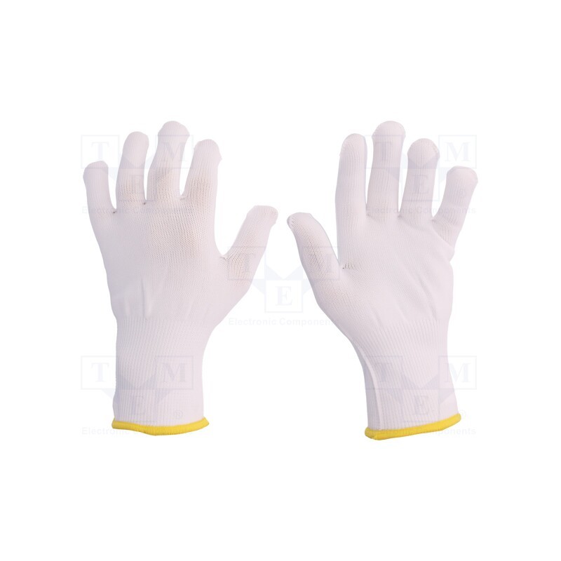 1 set x DELTA PLUS - PM15907 - Protective gloves, Size: 7, polyamide,fabric, PM159
