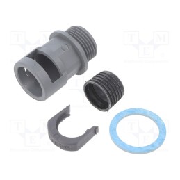 1 pcs x PMA - SVNV-M202 - Straight terminal connector, Thread: metric,outside, PMAFIX VNV