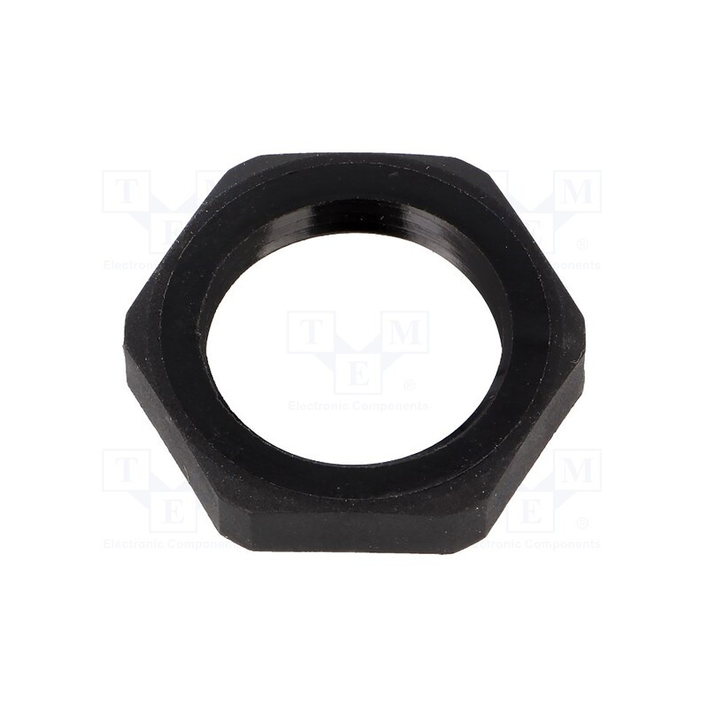 1 pcs x PMA - BMN-M40 - Nut, Thread: metric, polyamide, PMAFIX MN, -40÷105°C, black, 50mm