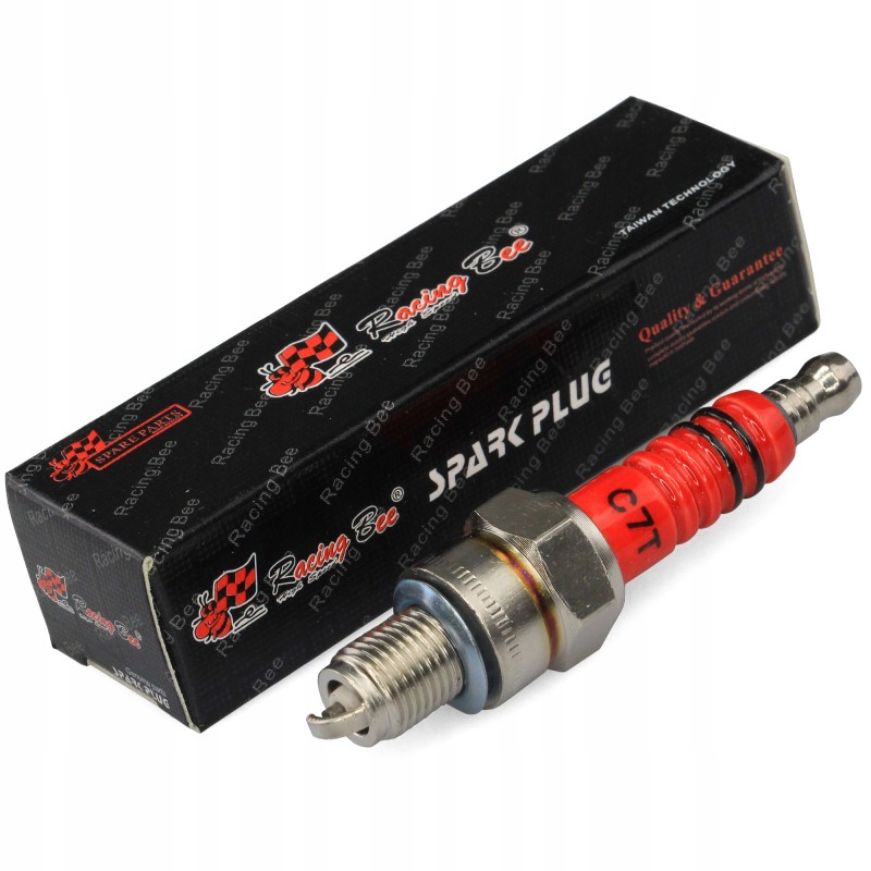 Spark plug quad atv 4t gy6 c7t racing bee