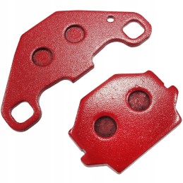 Front brake pads for ATV