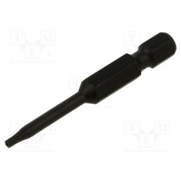 1 pcs x KING TONY - 715008U - Screwdriver bit, Torx® with protection, T8H, Overall len: 50mm