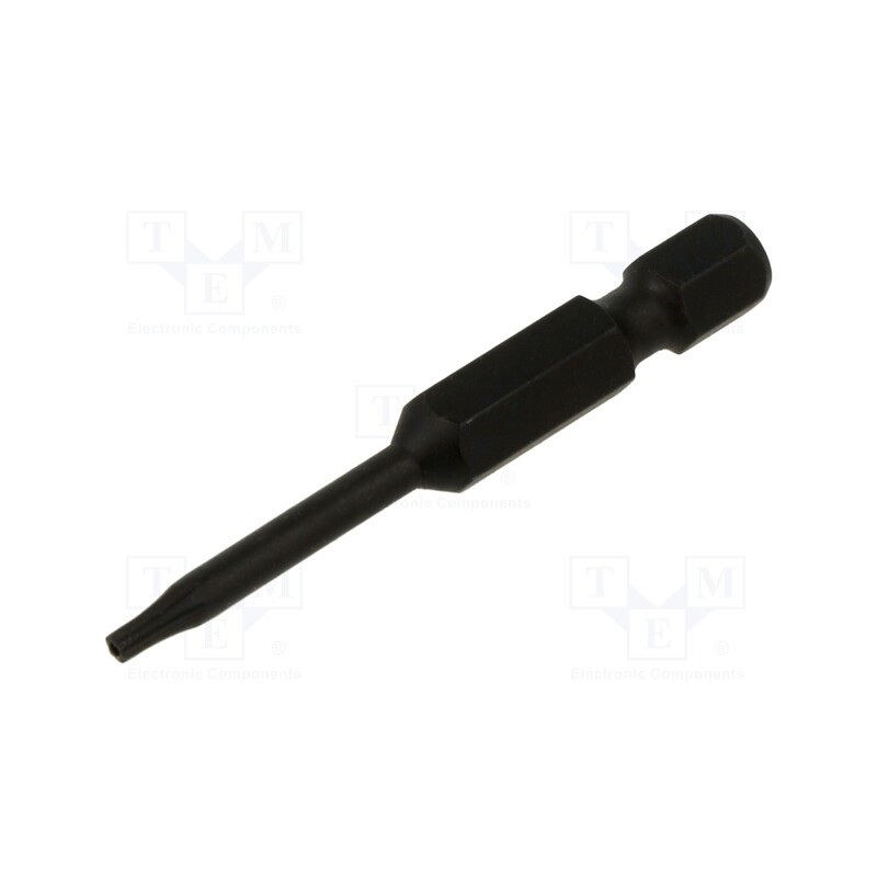 1 pcs x KING TONY - 715008U - Screwdriver bit, Torx® with protection, T8H, Overall len: 50mm