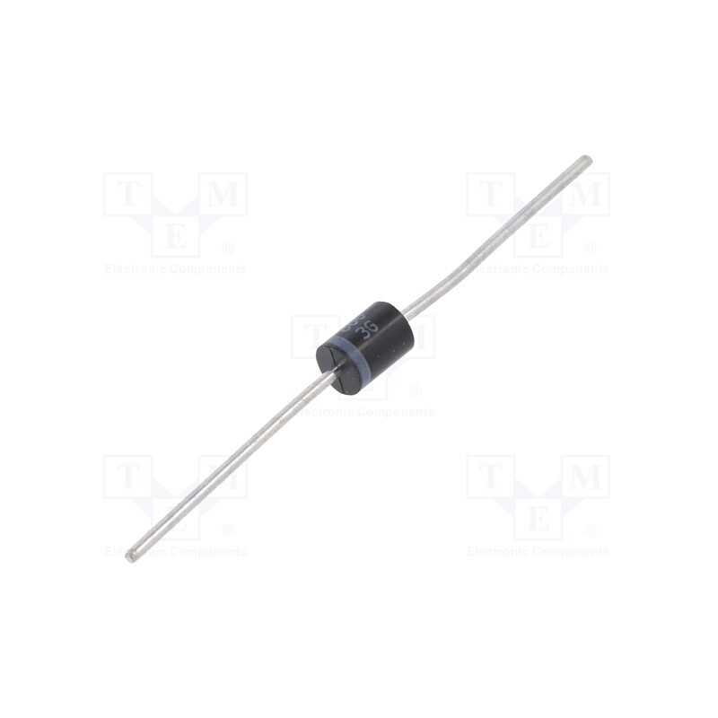 3 pcs x DIOTEC SEMICONDUCTOR - SB860-3G - Diode: Schottky rectifying, THT, 60V, 8A, Ø5,4x7,5mm,