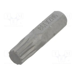 1 pcs x BETA - 861XZN/6 - Screwdriver bit, spline (12-angles), XZN M6, Overall len: 25mm