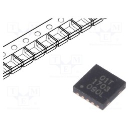 1 pcs x ALLEGRO MICROSYSTEMS - A3901SEJTR-T - IC: driver, H-bridge, stepper motor controller, DFN10, 400mA, Ch: 4