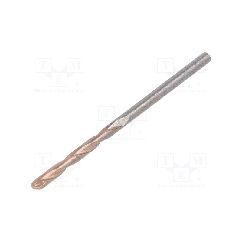 1 pcs x ALPEN-MAYKESTAG - 11700300100 - Drill bit, for concrete, Ø: 3mm, L: 60mm, steel, cemented carbide
