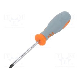 1 pcs x PG TOOLS - PGT009 - Screwdriver, Pozidriv®, PZ1, 80mm