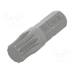 1 pcs x BETA - 861XZN/8 - Screwdriver bit, spline (12-angles), XZN M8, Overall len: 25mm