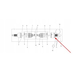 2204252 rear axle inner joint