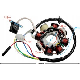 Spark plug scooter moped 4t Romet Barton Junak