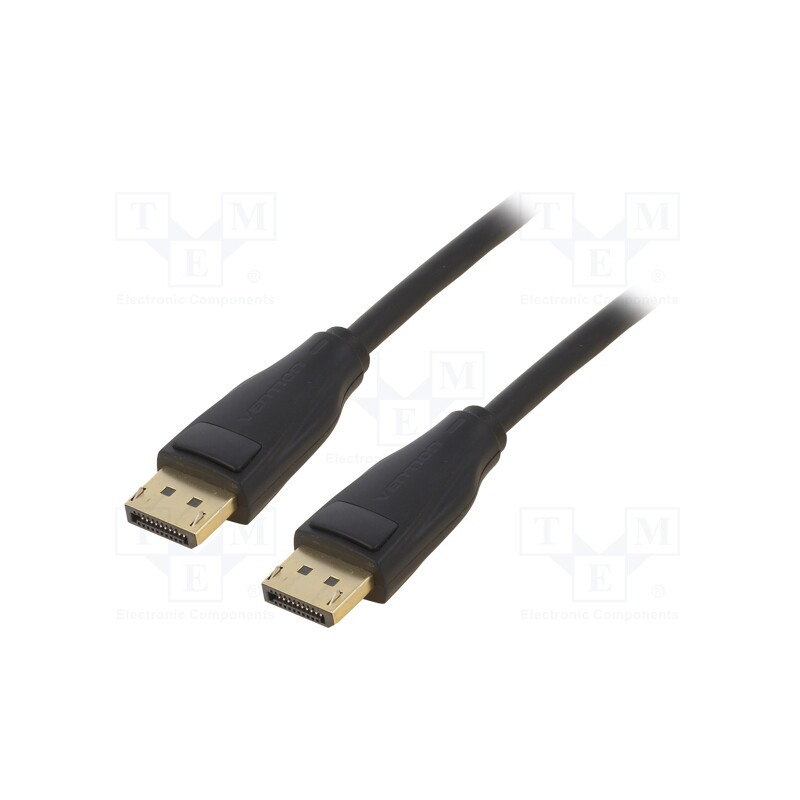 1 pcs x VENTION - HCDBF - Cable, DisplayPort 1.4, DisplayPort plug,both sides, PVC, Len: 1m