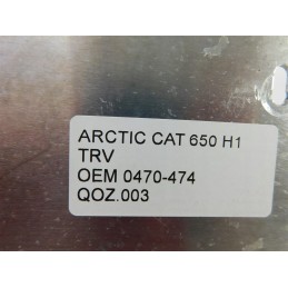 Arctic Cat 650 H1 Trv Tank Cover OEM 0470 474