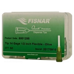 5 pcs x FISNAR - 8001285 - Needle: plastic flexible, 0.5', Size: 14, straight, 1.6mm