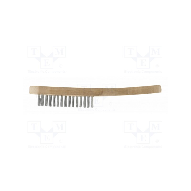 1 pcs x Hu00d6GERT TECHNIK - HT3B624 - Brush, wire, steel, wood, 290mm, Number of rows: 4