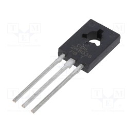 5 pcs x CDIL - 2N6036 - Transistor: PNP, bipolar, Darlington, 80V, 4A, 1.5/40W, TO126