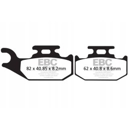 Brake pads suzuki lt a lt f ebc fa414r
