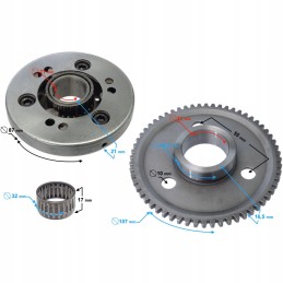 Bendiks electric starter scooter 4t 125cc