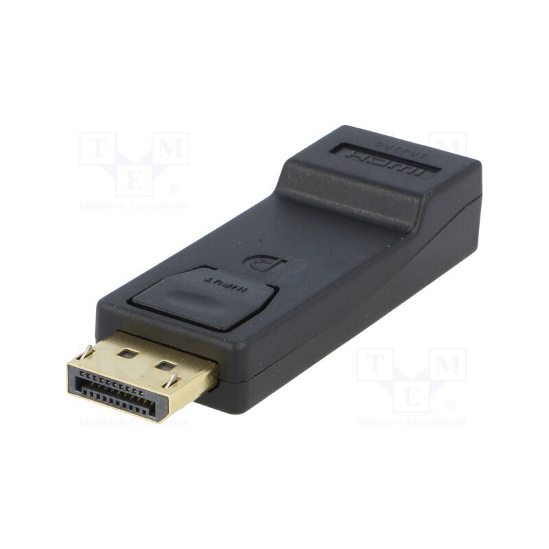 1 pcs x Goobay - 51719 - Adapter, DisplayPort plug,HDMI socket