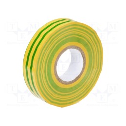 1 rol x PARTEX - IT-1-45 - Tape: electrical insulating, W: 19mm, L: 20m, Thk: 0.13mm, PVC film
