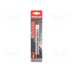1 pcs x PROLINE - 79075K - Drill bit, for metal, Ø: 7.5mm, Features: grind blade, blister
