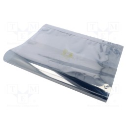 5 pcs x DESCO EUROPE - 3001418 - Protection bag, ESD, L: 455mm, W: 355mm, Thk: 71um