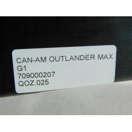 Tank cover can am outlander max g1 709000207