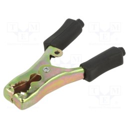 1 pcs x MUELLER ELECTRIC - BU-115-0 - Crocodile clip, 40A, Grip capac: max.13mm, Overall len: 76mm