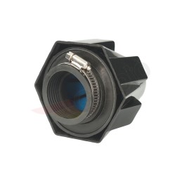 Cone air filter in 42mm atv bashan shineray black housing