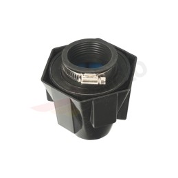 Cone air filter in 42mm atv bashan shineray black housing