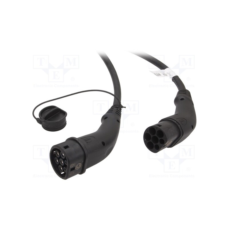 1 pcs x HARTING - 08914090102A0 - Cable: eMobility, 1x0.5mm2,5x6mm2, 480V, 22kW, IP44, 7.5m, 32A