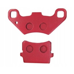 Red ATV 150cc front brake pads