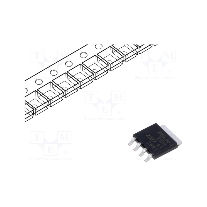1 pcs x NEXPERIA - PSMN7R5-60YLX - Transistor: N-MOSFET, unipolar, 60V, 61A, Idm: 346A, 147W