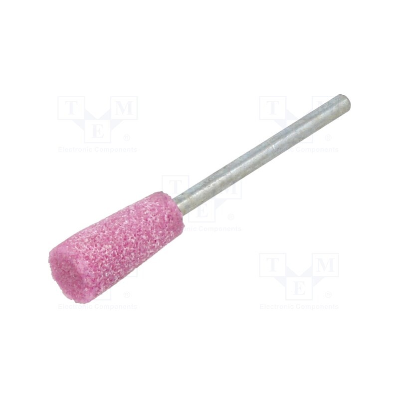 1 pcs x PG PROFESSIONAL - MM.001 - Grindingstone, Ø: 10mm, Ø: 3mm, Tip mat: aluminium oxide