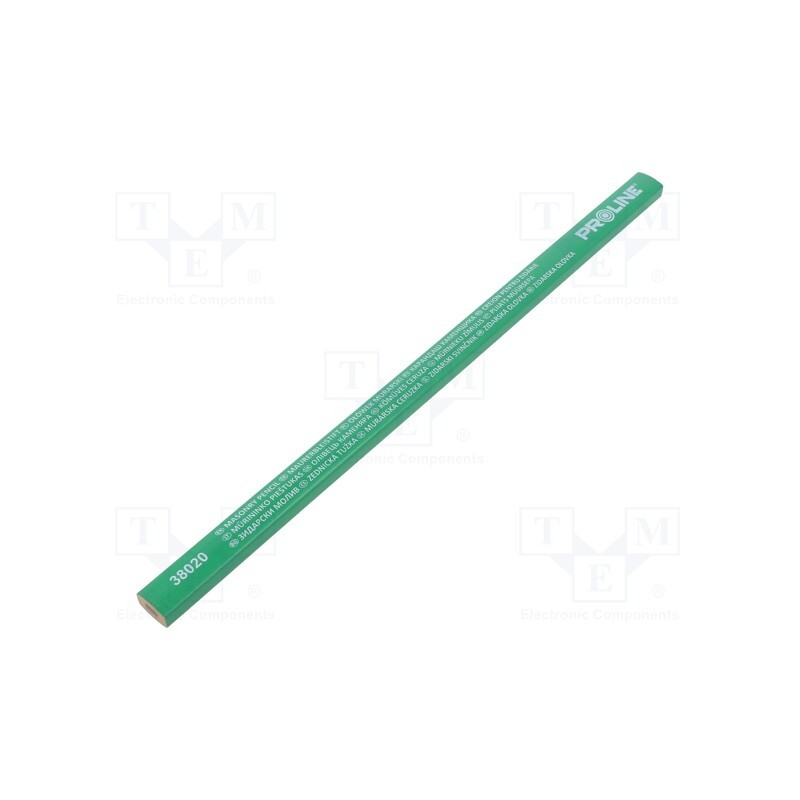 1 pcs x PROLINE - 38020 - Pencil, masonary, 240mm, Application: building
