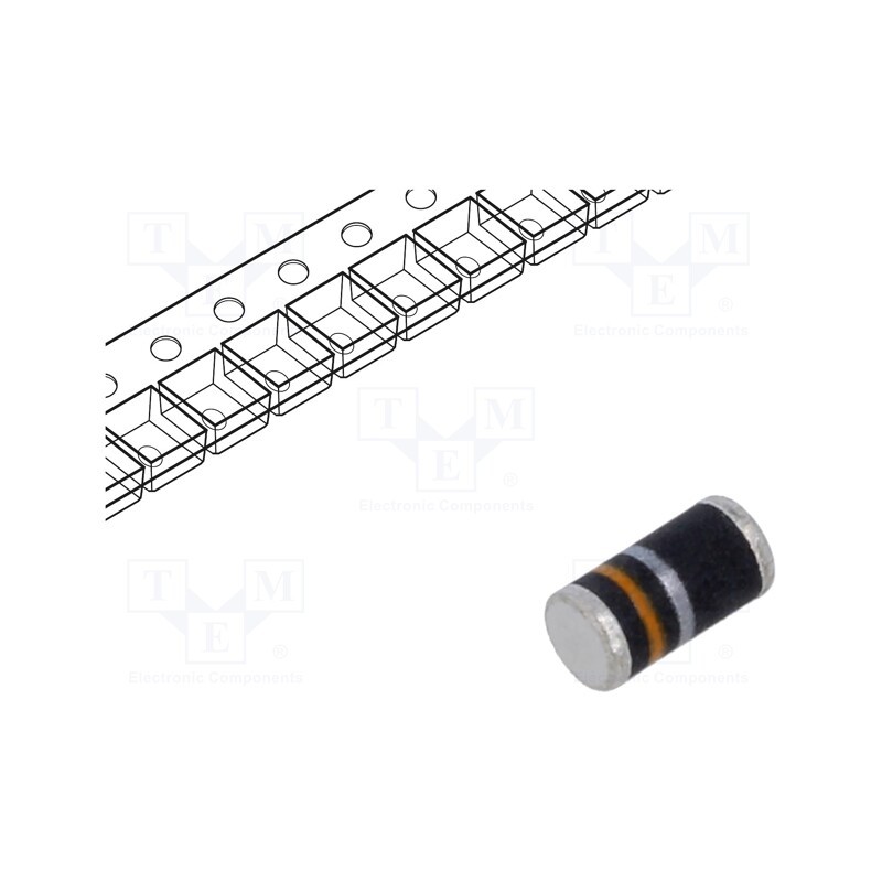 3 pcs x VISHAY - SGL41-20-E3/96 - Diode: Schottky rectifying, SMD, 20V, 1A, DO213AB,