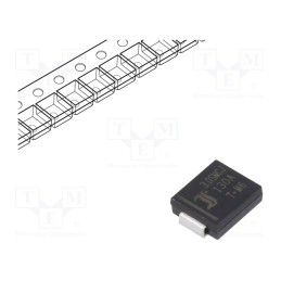 1 pcs x DIOTEC SEMICONDUCTOR - 3.0SMCJ130A - Diode: TVS, 3kW, 144÷160V, 14.3A, unidirectional, ±5%, SMC