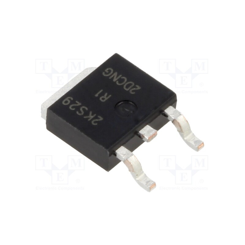 1 pcs x LITTELFUSE - MCR12DCNT4G - Thyristor, 800V, Ifmax: 12A, 7.8A, Igt: 20mA, DPAK, SMD,