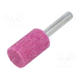 1 pcs x PG PROFESSIONAL - MA.023 - Grindingstone, Ø: 15mm, Ø: 6mm, Tip mat: aluminium oxide