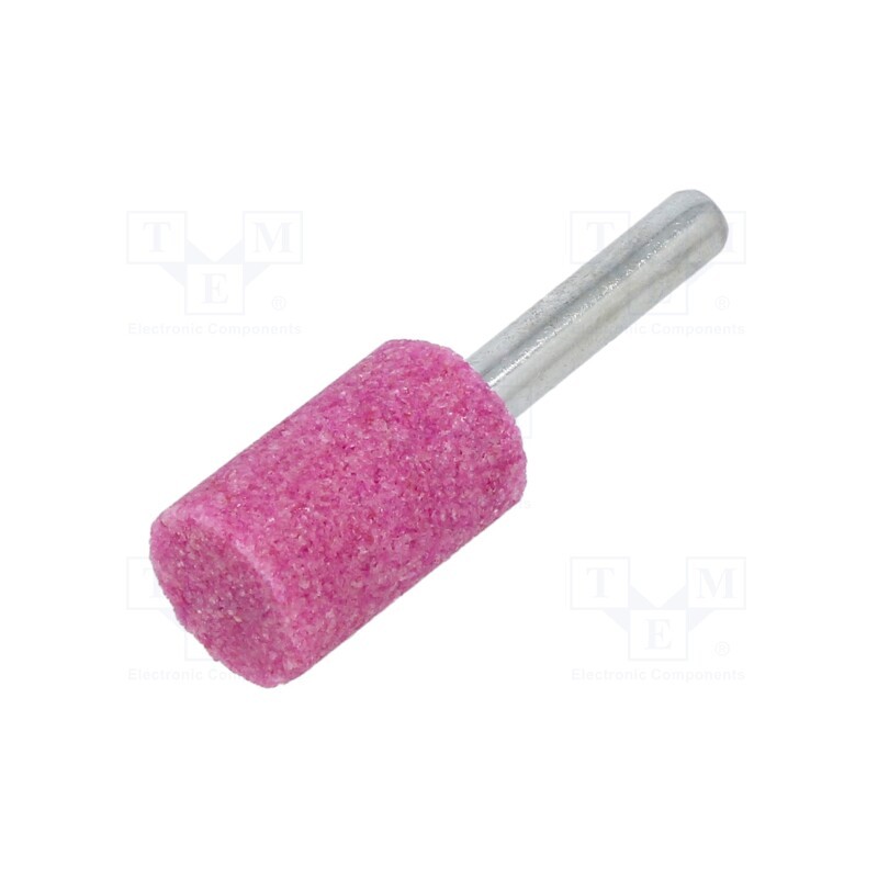 1 pcs x PG PROFESSIONAL - MA.023 - Grindingstone, Ø: 15mm, Ø: 6mm, Tip mat: aluminium oxide